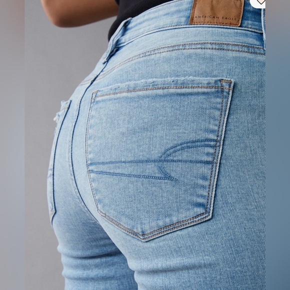 American Eagle Outfitters "High-Rise Skinny Kick" jeans - Picture 3 of 12
